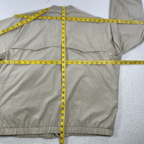 Vintage men's McGregor Bomber Lightweight Jacket Full‎ Zip Windbreaker Lg 80 - Picture 7 of 11